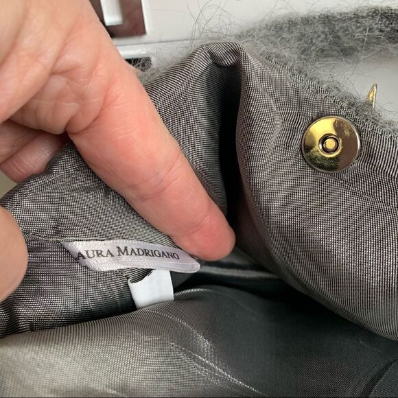 Laura Madrigano Mohair Purse - NWOT - Picture 5 of 8